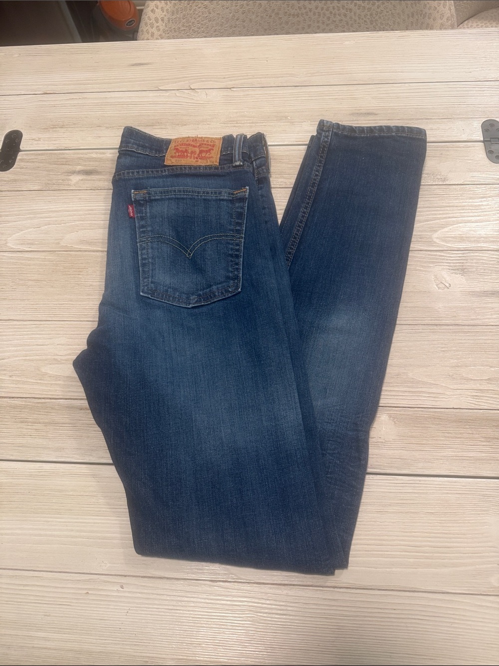 Levi's Men's Indigo Straight-Leg Jeans
